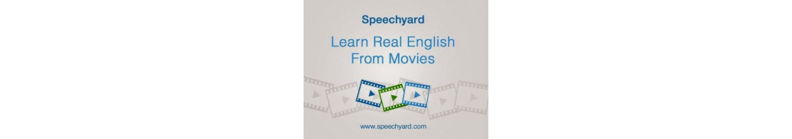Imagem Speechyard - Learn English online through movies!