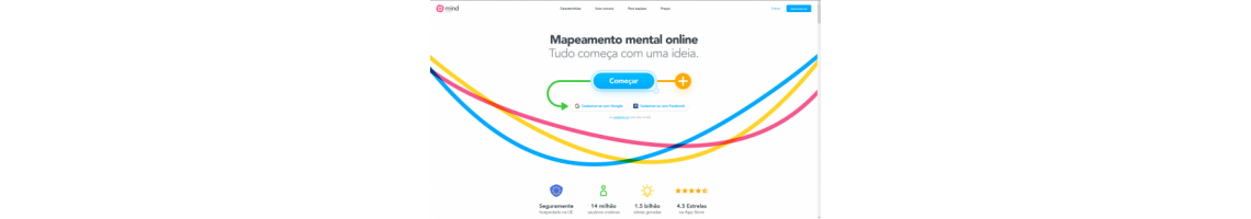 Mapeamento Mental Online (mindmeister.com)