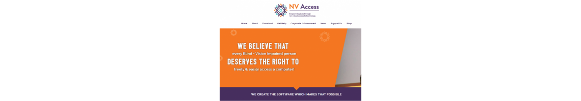 Website do NVDA