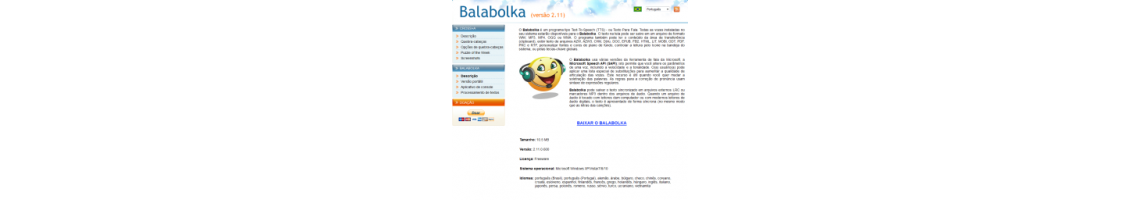 Website do Balabolka