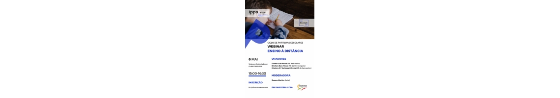 Webinar Ensino à Distância