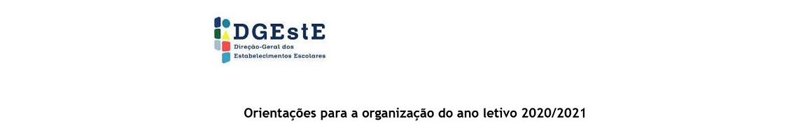 Orientações para a organização do ano letivo 2020/2021