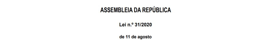 Lei n.º 31/2020