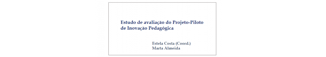 Estudo de Avaliação da Reorganização do Calendário Escolar