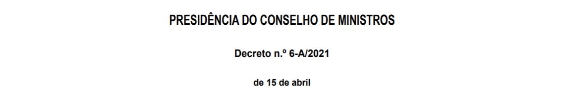 Decreto n.º 6-A/2021