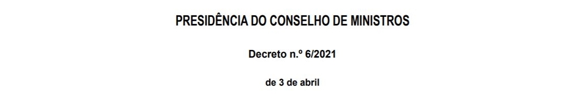 Decreto n.º 6/2021