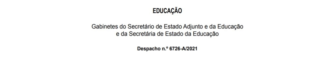 Despacho n.º 6726-A/2021