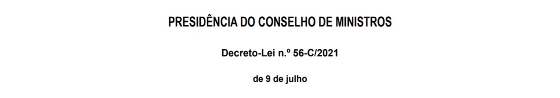 Decreto-Lei n.º 56-C/2021