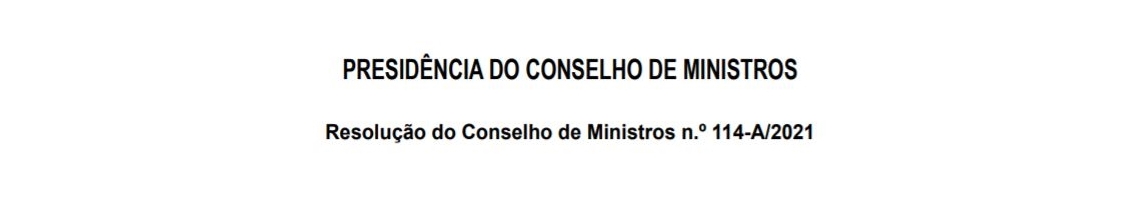 Resolução do Conselho de Ministros n.º 114-A/2021