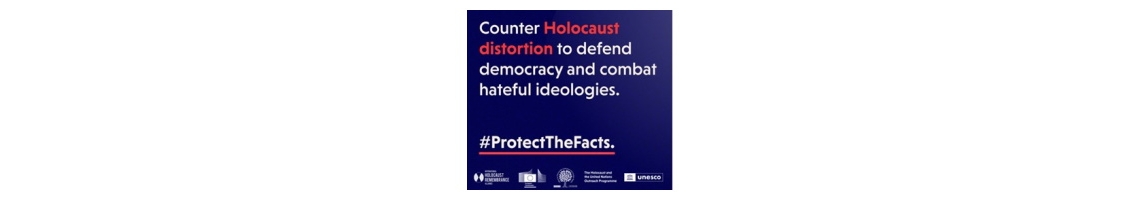 imagem alusiva à Campanha #ProtectTheFacts 