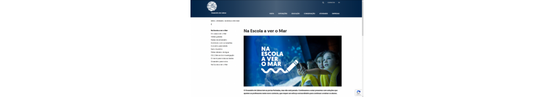 Na Escola a Ver o Mar (Oceanário de Lisboa)