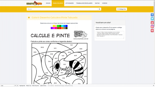 Calcule e Pinte (Smart Kids)