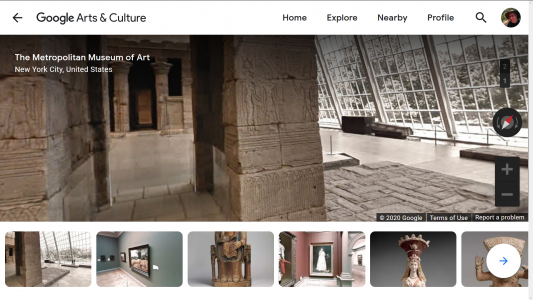 Metropolitan Museum of Art (Google Arts & Culture, Visita Virtual)