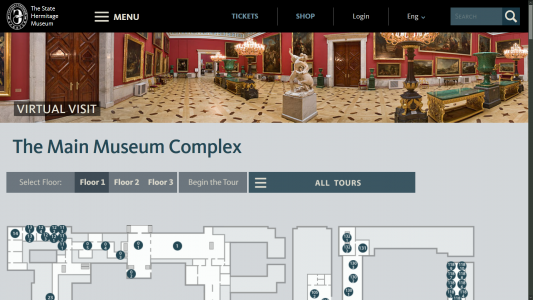 Museu do Hermitage (Visita Virtual)