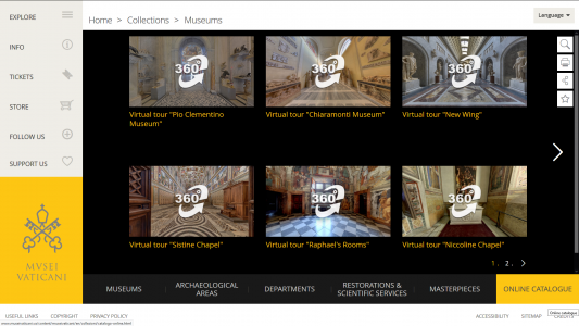 Museus do Vaticano (Visita Virtual)