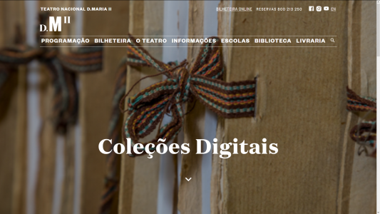 Teatro Nacional D. Maria II - Coleções Digitais