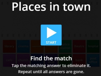 Jogo Places in town
