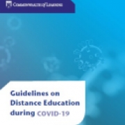 Guidelines on Distance Education during COVID-19