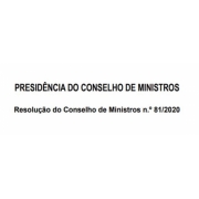 Resolução do Conselho de Ministros n.º 81/2020